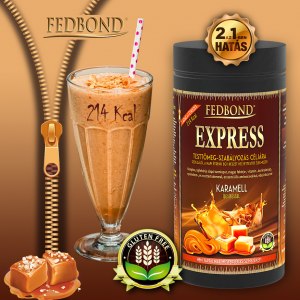 EXPRESS Karamell ízű diétás fehérjeturmix