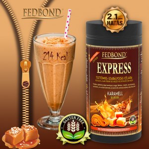FEDBOND® EXPRESS Karamell ízű diétás fehérjeturmix